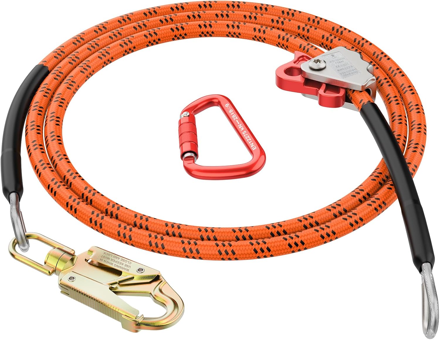 X-R-SPORT Arborist Equipment Steel Core Lanyard