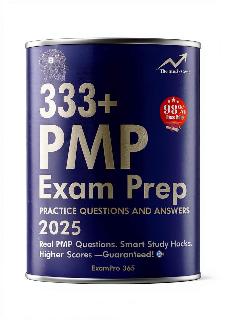PMP Exam Study Guide displayed on a Kindle device
