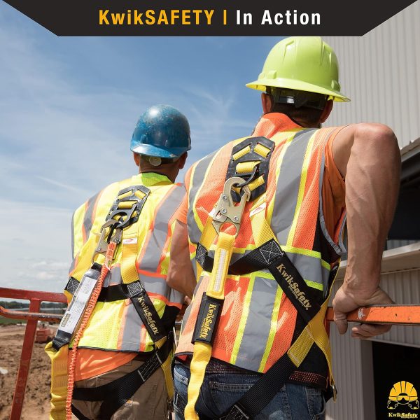 KwikSafety Single-Leg Safety Lanyard Fall Protection-6