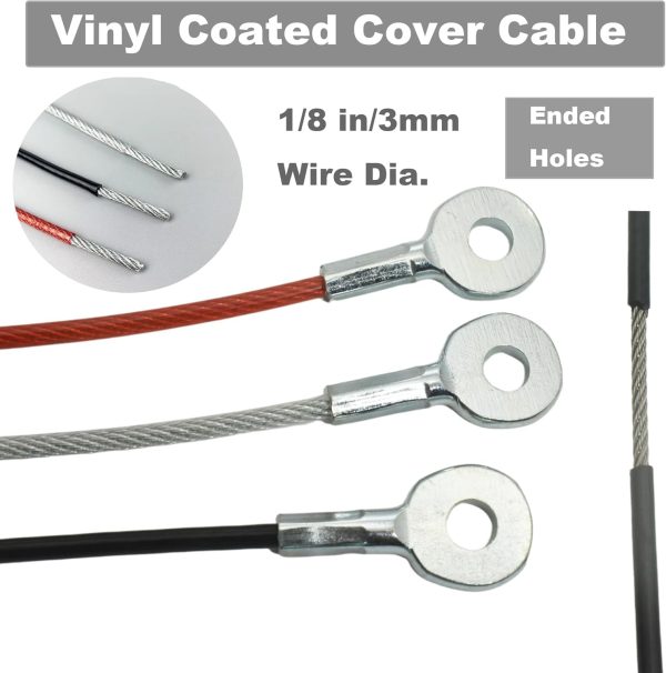 Faocean Galvanized Steel Cable Lanyard-4