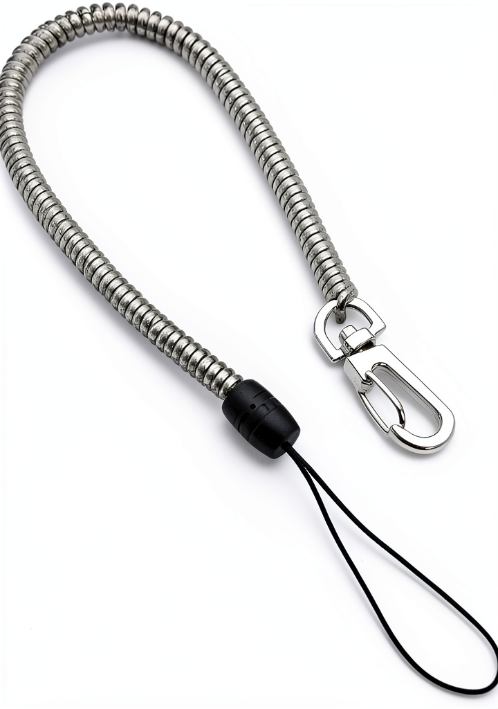 SPG Multi-Purpose Coil Lanyard in use