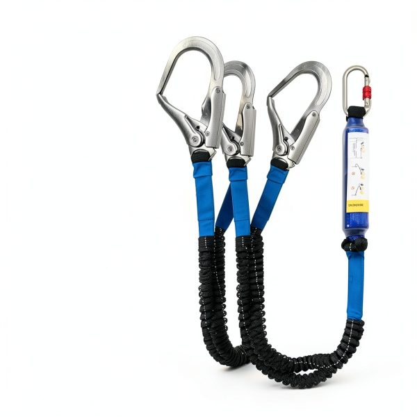glorousamc 6FT Internal Shock Absorbing Lanyard for Truck-1