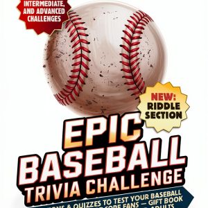 Baseball Trivia Book Kindle English Reading Age 6-18-0