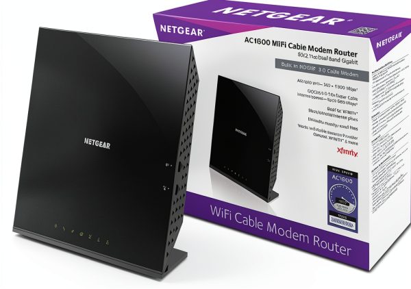 Netgear C6250-100NAS-cr Modem Router Combo-0