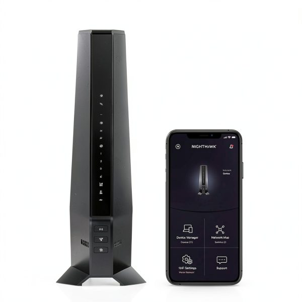 Netgear Nighthawk AX2700 Cable Modem Router Combo CAX30-100NAS Black-6