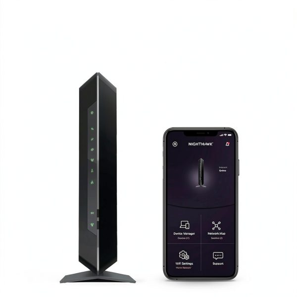 NETGEAR AC1900 WiFi 5 Cable Modem Router Combo C7000-100NAS Black-5