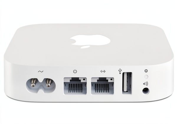 Apple AirPort Express MC414LL/A Dual Band USB Printer Sharing-1