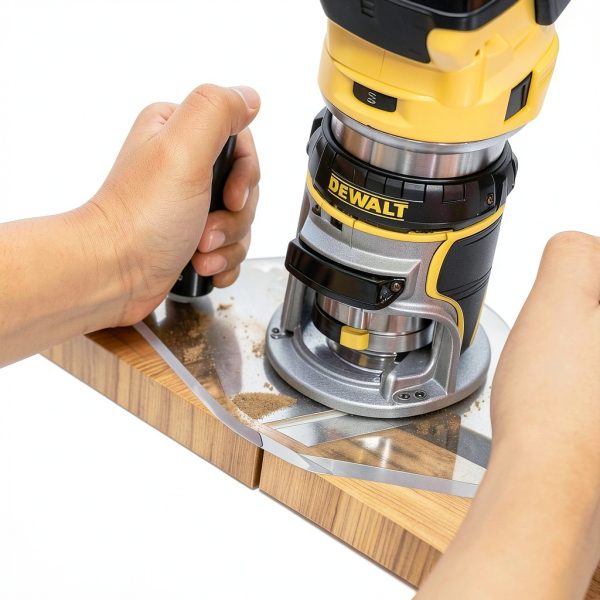 DeWalt Router Guide by Festerekey for Compact Routers Model 047QGGJ2SB-3