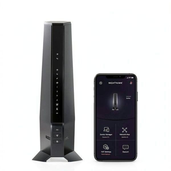 Netgear Nighthawk AX2700 Cable Modem Router Combo CAX30-100NAS Black-4