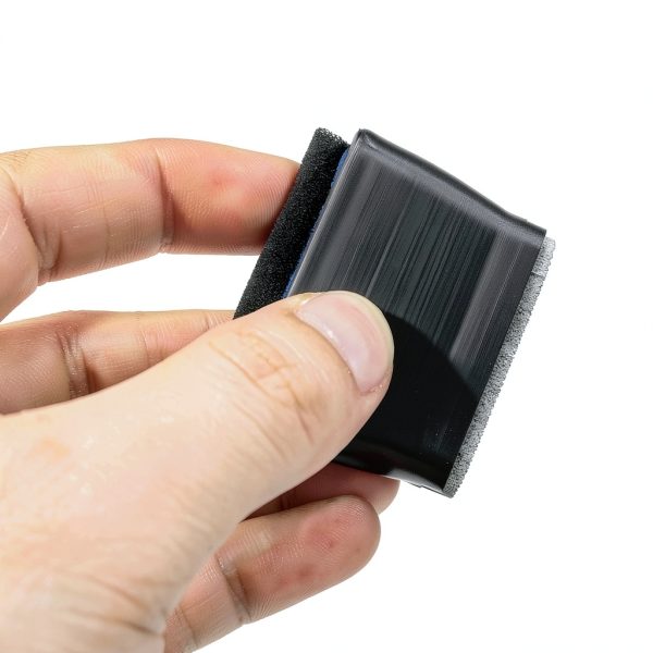 Denibbing File Tool - Paint File Tool with Sponge for Quick Removal & Cleaning of Paint Imperfections, 2-in-1 Mini-File Blade for Repairing Paint Retention, Stains on Cars, Drawing Boards-5