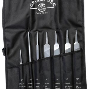 American Pattern File Set 7 Piece by Grobet USA Precision Hand Tools-0