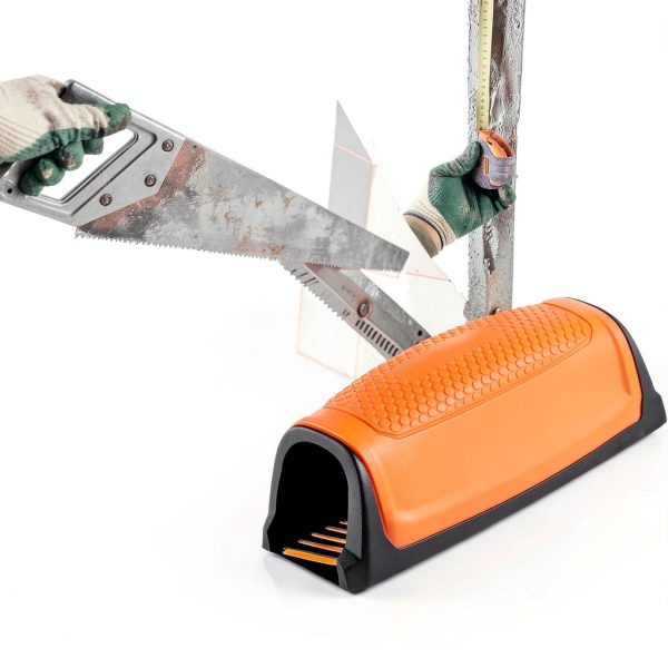 Lasnten Drywall Rasp 5-1/2 Inch Blade Drywall Cutting Tool Bi-Directional Teeth & In-Handle Dust Collection Pocket Size Professional Construction Finishing Tool for Wall and Ceiling-5