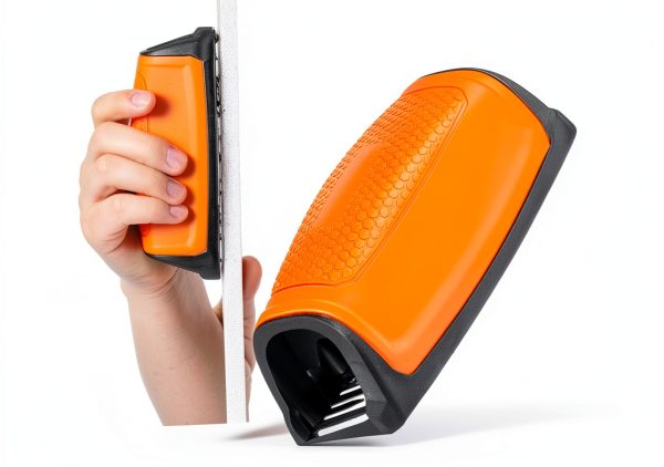 Lasnten Drywall Rasp 5-1/2 Inch Blade Drywall Cutting Tool Bi-Directional Teeth & In-Handle Dust Collection Pocket Size Professional Construction Finishing Tool for Wall and Ceiling-0