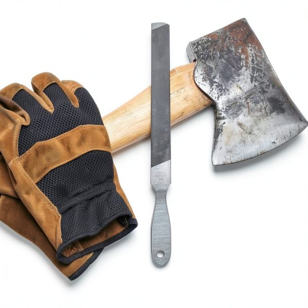 Nicholson 8" Rectangular Double/Single Cut Axe File - 06706NN, Multi, One Size-3