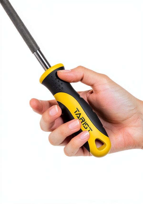 Diamond File Set 3-Piece 8-inch for Lawn Mower Blades, Garden Shears &-4