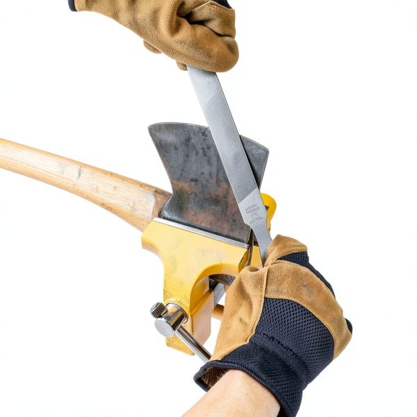 Nicholson 8" Rectangular Double/Single Cut Axe File - 06706NN, Multi, One Size-2