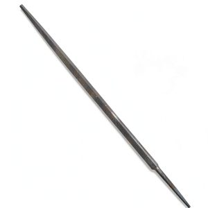 Nicholson 6" Triangular Double Extra Slim Taper Hand File Single Cut-0
