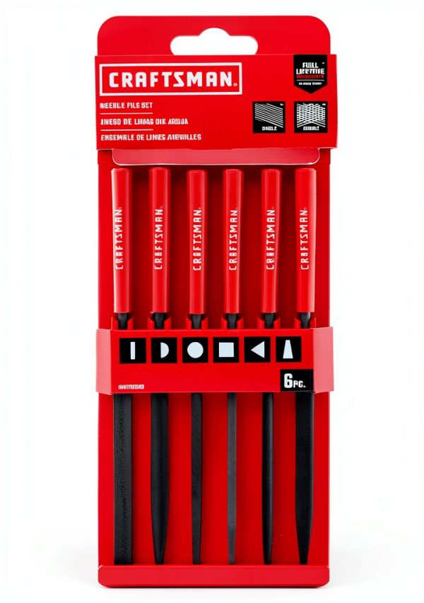 CRAFTSMAN Needle File Set, 6 Piece (CMHT82529)-1