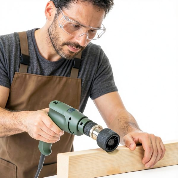 wolfcraft Drum Rasp Ø 52 mm Hand Tool with Tapered Design-3